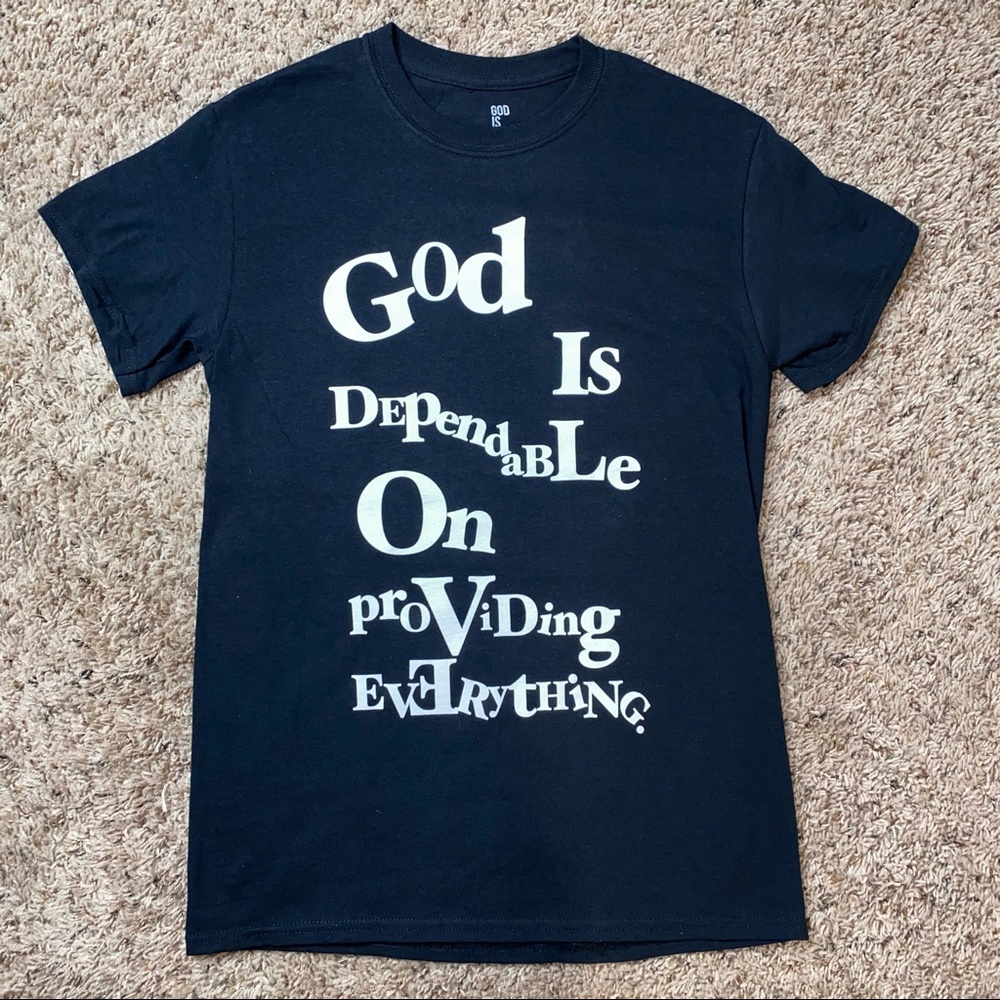 God Is Dope “God Provides” T-Shirt (Unisex S)
